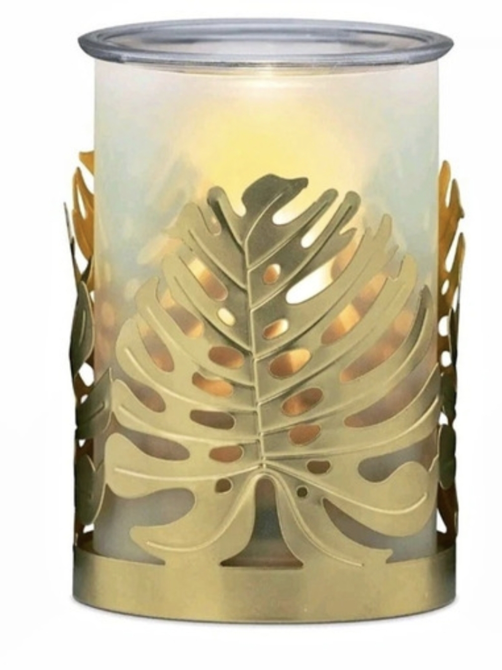 Scentsy Home Luxe Leaves Wax Warmer